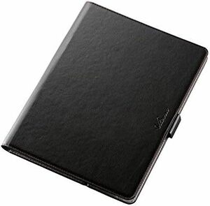 エレコム iPad Pro 9.7 (2016) ケース ソフトレザーケース 360度回転 ブラック TB-A16360B