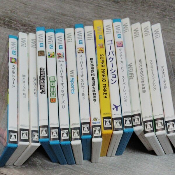 Wii WiiU ソフト　纏め売り　16個