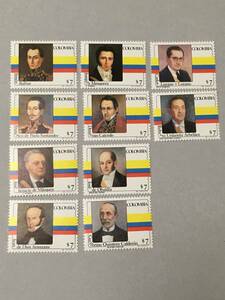  Colombia 1982 year history fee large ..B06-018