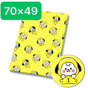 生地 ハギレ 約70×49 BT21 チミー②