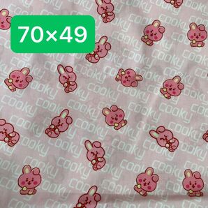 生地 ハギレ 約70×49 BT21 クッキー②