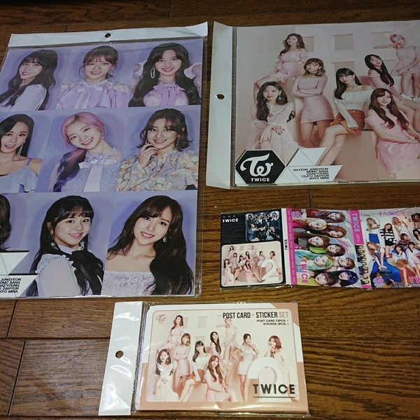 TWICE 色々 韓国製 K-POP アイドル ポスター カード