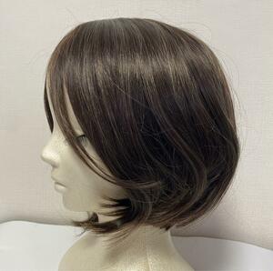  full wig Bob white .... white . bokashi one length heat-resisting fibre 