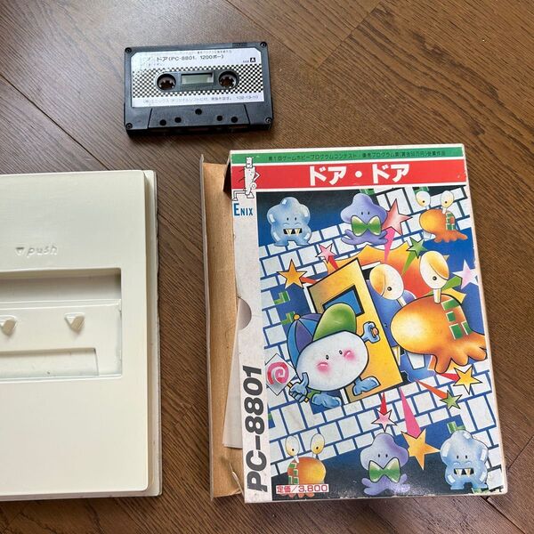 ドアドア PC-8801 enix doordoor rtro PC GAME