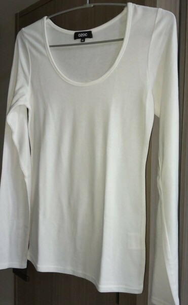 OZOC　オゾック　白の長袖シャツ　サイズ38