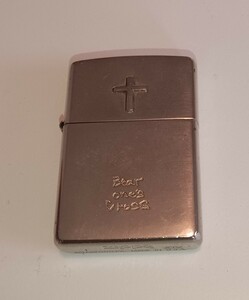 ZIPPO/ジッポー/Bear one’s cross/シルバーカラー/1998年製/ライター