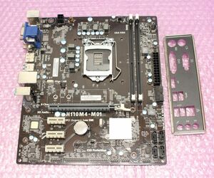 マウスコンピューター H110M4-M01 ( Intel H110/LGA1151 ) MicroATX