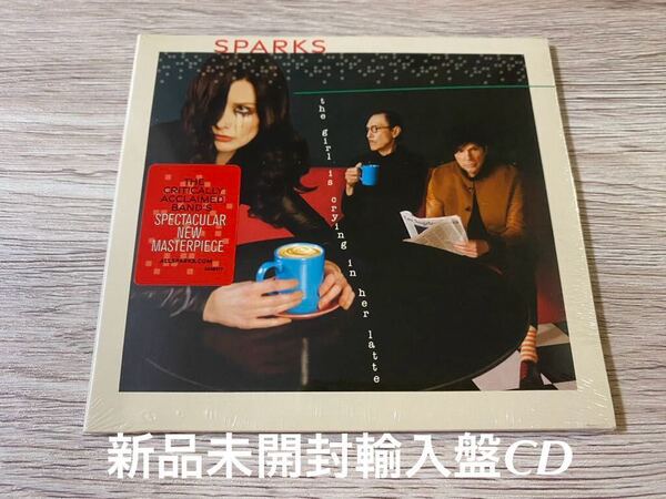 新品未開封 輸入盤CD The Girl Is Crying in Her Latte Sparks 涙のラテ スパークス 送料無料