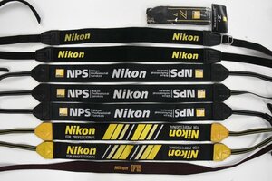 Nikon Nikon camera strap 9ps.@ summarize present condition goods NPS F5 Pro strap etc. 20796773