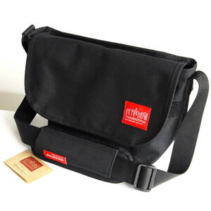 Manhattan Portage Manhattan Poe te-ji shoulder bag messenger bag ( original shoulder pad * manual attaching ) black new goods 