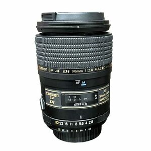 TAMRON タムロン マクロレンズ SP AF 90mm F/2.8 Di MACRO 1:1 一眼レフ オマケ付き 訳あり 【現状品】 22405K367