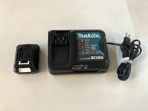 ★Makita マキタ DC10SA 純正 急速充電器 10.8V BL1015 互換 バッテリー スライド式 セット★