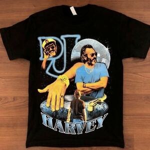 【 DJ HARVEY TEE T-SHIRT BLACK SIZE L 】DJハーヴィー 限定 Tシャツ 伝説 ラリー・レヴァン IBIZA FUJI ROCK LARRY LEVAN BALEARIC 来日