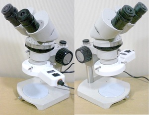 ニコン ズーム双眼実体顕微鏡 SMZ 本体美品 LED照明付 60倍も明るく鮮明