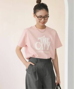 CITYロゴTEE ジャーナルスタンダード　レリューム　新品未使用　完売カラー　ピンク　 半袖Tシャツ