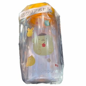 ポムポムプリン クリアボトル 350ml フェイスタオル