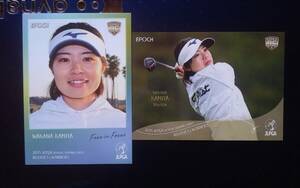 EPOCH JLPGA 2024 日本女子ゴルフ協会 ROOKIES & WINNERS 【神谷和奏】 ルーキーFace in Focus & ルーキーレギュラーカード
