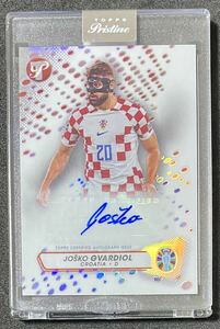【直筆サイン 】Josko Gvardiol, Croatia Pristine Autographs 2023 Topps Pristine Road to Euro 2024 Soccer④