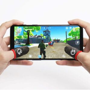 新型 2枚 高級 高品質 gamesirブランド 指サック スマホゲーム用 荒野行動 モバイル PUBG CoD Mobile
