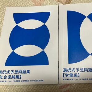 値下げ 社会保険労務士 問題集 選択式 選択式予想問題集 過去問講座 セット フォーサイト 2023 スピード合格講座