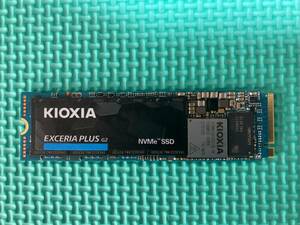 KIOXIA SSD 1TB EXCERIA PLUS G2 NVMe M.2 2280 PCIe Gen 3 x4【中古】