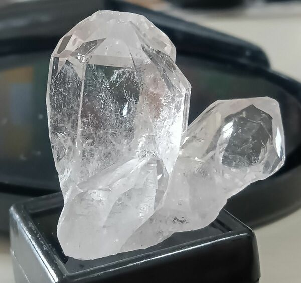 アーカンソー州産　水晶　原石　クラスター
