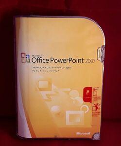  rare / new goods *Microsoft Office PowerPoint 2007* regular / product version *