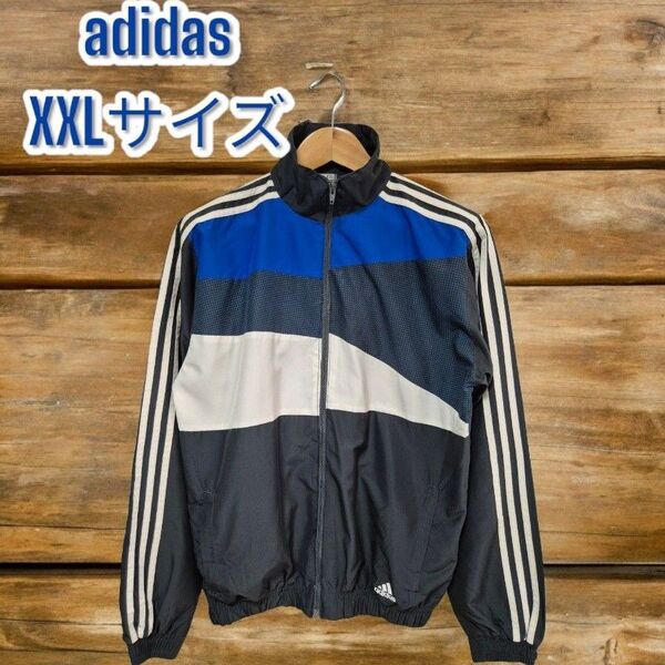 レアカラー ADIDAS ナイロンジャケット3本線