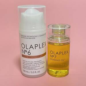 国内未発売サイズ オラプレックス ボンディングオイル 60ml ボンドスムーサー100ml No.6 No.7 OLAPLEX