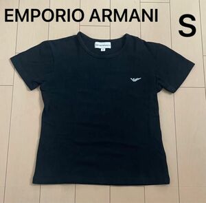 EMPORIO ARMANI アルマーニ　ワンポイントロゴTシャツ　S