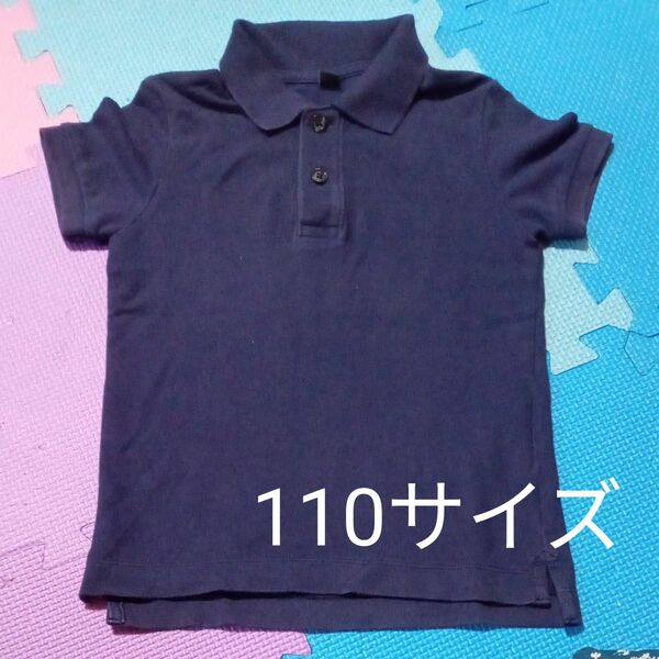 UNIQLO☆半袖ポロシャツ ネイビー 110サイズ