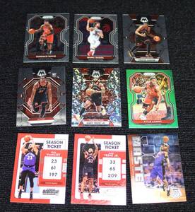 Panini Mosaic Prizm 9 カード セット Toronto Raptors トロント ラプターズ NBA ルーキーカード