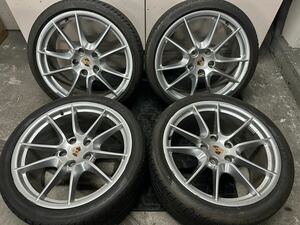 ★必ず売り切ります★ Porsche Pamamera ポルシェ パナメーラ 純正 BBS 20インチ 4本set 245/35/20 305/30/20 ガリ傷有 中古品 室内保管