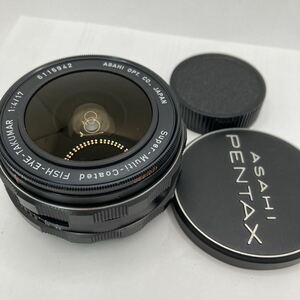 ペンタックス Pentax SMC Fish Eye Takumar 17mm f/4 魚眼レンズ M42 現状品 要修理