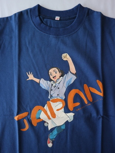 ☆新品・未使用品ですが！140cm 『 焼きたて!! JAPAN 』半袖Ｔシャツ紺 サイズのみ 洗濯表示などはありません 今期物ではありません