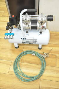 T* height .EARTH MAN earth man quiet sound oil less compressor ACP-13SLA operation OK