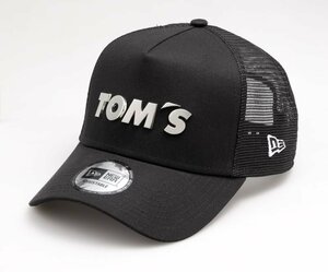 [ новый товар ] TOM`S x New Era metal Logo колпак корпус цвет черный чёрный знак цвет металлизированный 00024-MCP06 TOM'S с логотипом свободный размер шляпа 