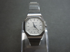 １円スタート　★ＴＥＣＨＮＯＳ　Ｑｕａｒｔｚ★　　テクノス・婦人腕時計　　ケース：約２６，２㎜　　実働品・ジャンク扱　 中古品