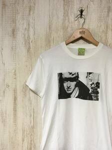 at210☆【THE LIFE OF JOE STRUMMER ムービーTシャツ】LONDON CALLING ジョー ストラマー 映画 白