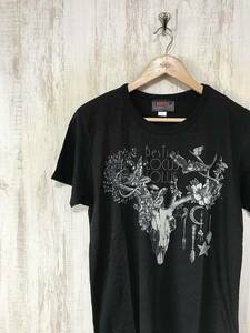 636*[BUCK-TICKrokssorus. ... T-shirt ]BANKER 2019 curtain .mese Live T-shirt M black 