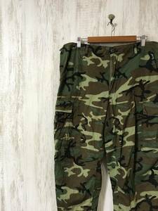 atP132*[dsa100-68-c-2427-100 camouflage camouflage military cargo pants ]URBAN SURPLUS combat L