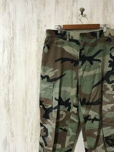 atP137*[ wood Land duck military cargo pants ]RACOE INCORPORATED camouflage M combat 