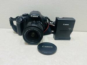 M4419 1円～【通電確認済み】Canon キャノン EOS Kiss X50 デジタル一眼レフカメラ LINS EF-S 18-55mm 1:3.5-5.6 IS