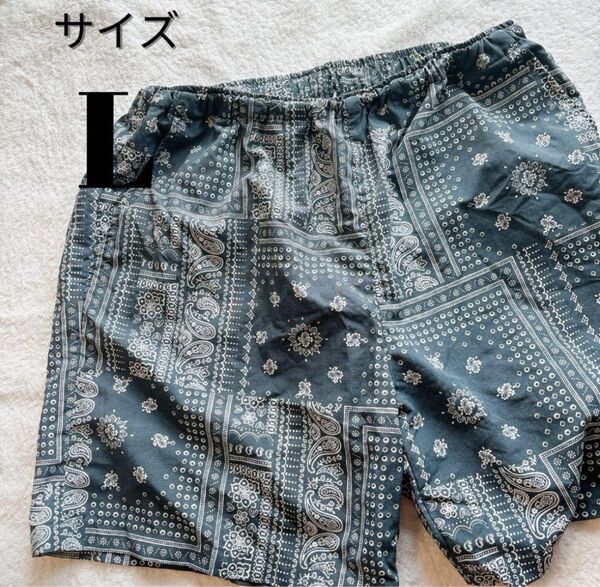 ナイロンボードショーツ メンズ スイム パンツ 水陸両用 パンツ ボトムス ショートパンツ ネイビー