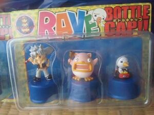 * genuine island hiro*p Roo ... rare . bottle cap set B*FAIRY TAIL RAVE