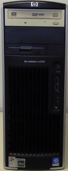 HP xw6200 (WindowsXp Xeon 3.6GHz 4GBメモリ PX9600GT 300GB )