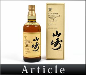 179059 old sake * not yet . plug Suntory Yamazaki 12 year pure malt whisky . Mark SUNTORY YAMAZAKI PURE MALT WHISKY 750ml 43%/ A