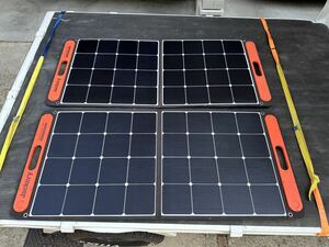 Jackery SolarSaga 100 100Wソーラーパネル　2個セット