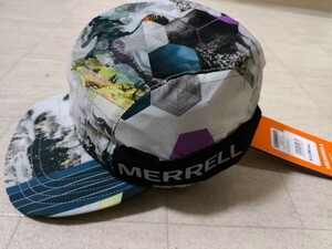 タグ付き未使用品　定価:5280円　MERRELL｜メレル　TRAIL RUNNING HAT LIGHTNINGトレイル ランニング ハット 帽子 キャップ
