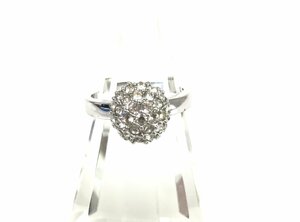  Swarovski SWAROVSKI crystal pave мяч кольцо кольцо размер 10 номер серебряный цвет YAS-11241
